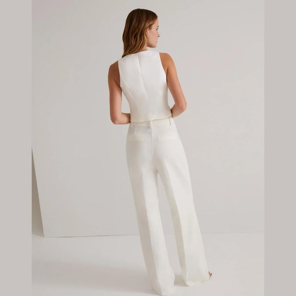 Favorite Daughter The Favorite Pant in Ivory - Picture 3 of 15